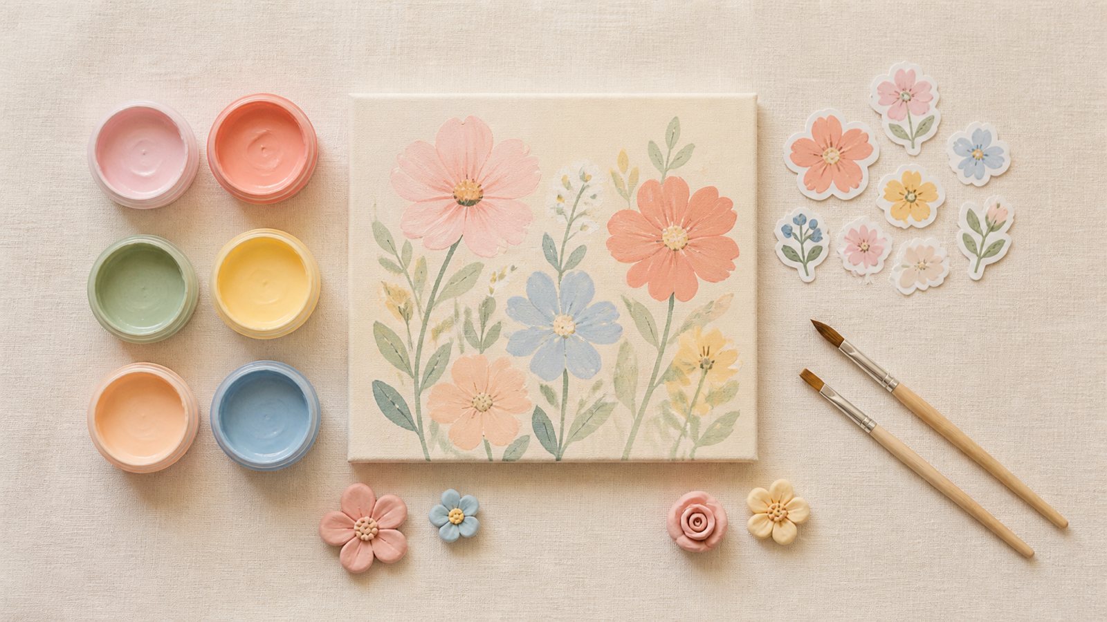 Flower Art Kit activity details