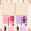 DIY Bedazzle Tote Kit included materials portrait