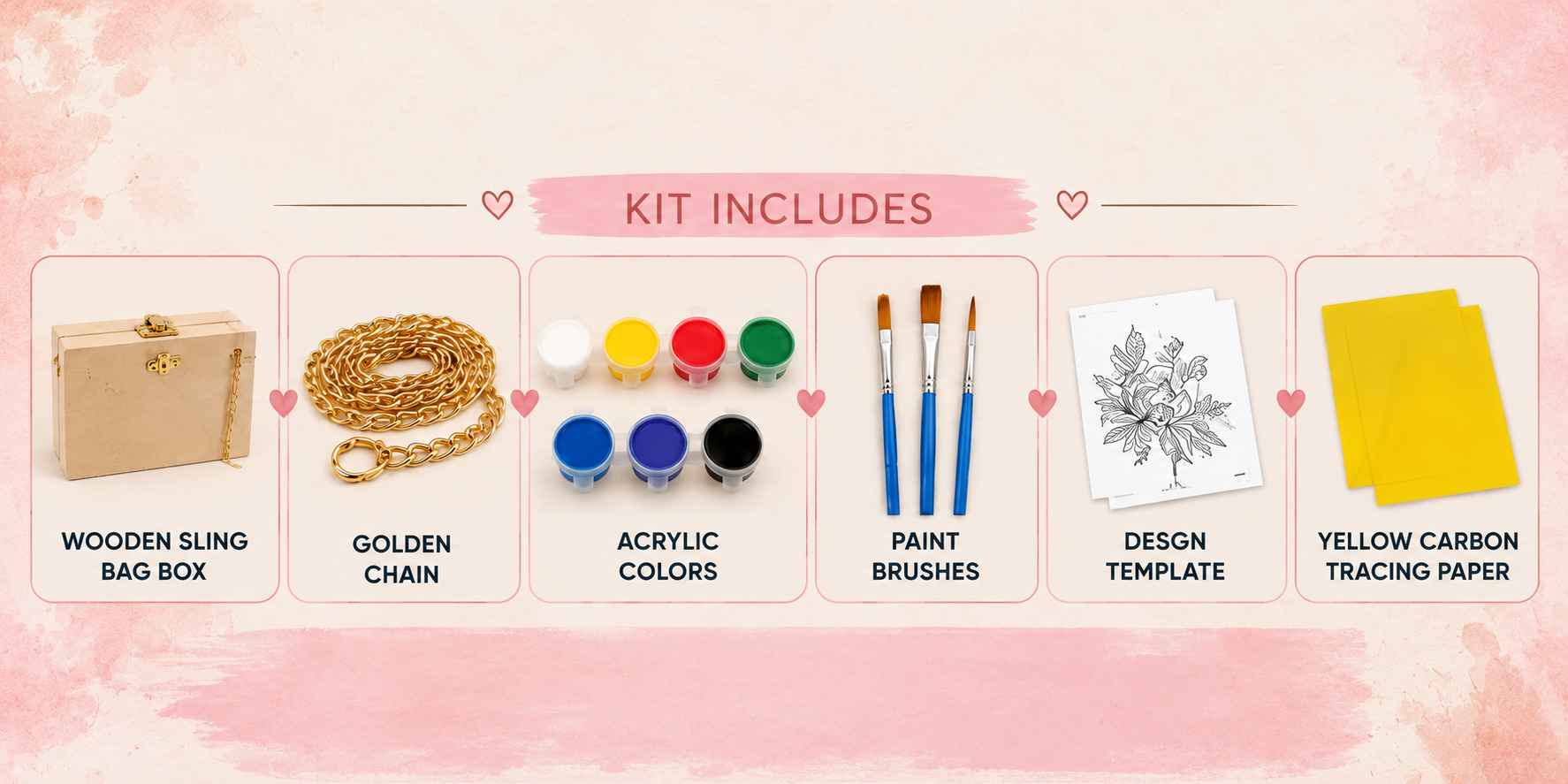DIY Wooden Sling Bag Kit activity details